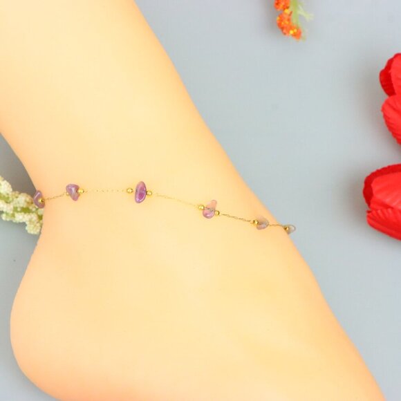 "Handmade Anklet – A Stylish Choice for Women, Thoughtful Gift Idea, EVCH1130 - Picture 10 of 11